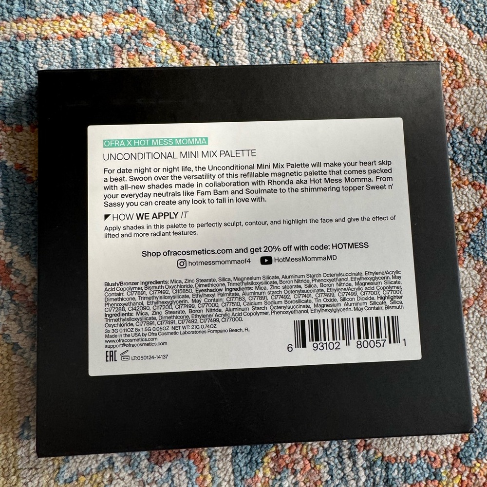 OFRA Mini Mix Palette Unconditional - Picture 4 of 4